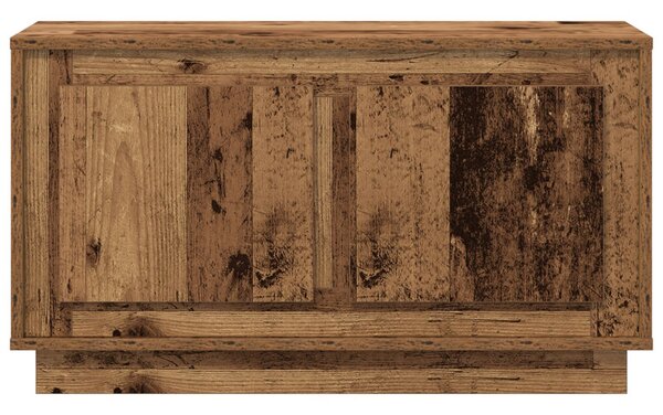 TV szekrény régi fa 80x35x45 cm mérnöki fa