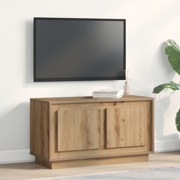 TV Szekrény Artisan Tölgy 80x35x45 cm Mérnöki Fa