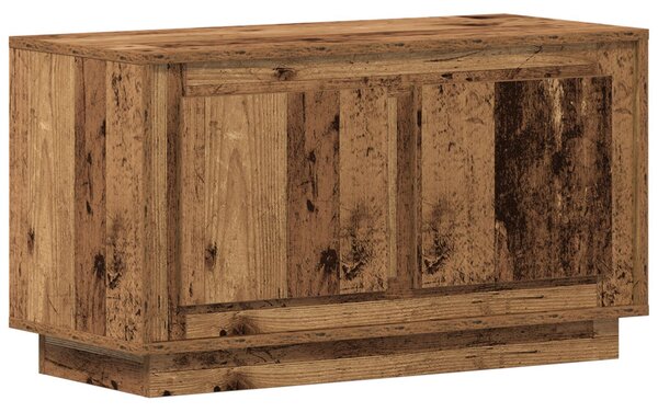 TV szekrény régi fa 80x35x45 cm mérnöki fa