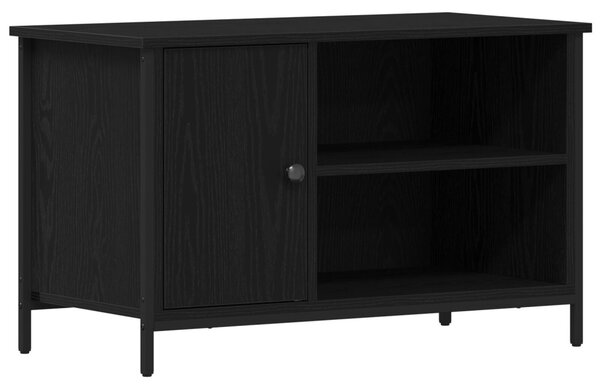 TV szekrény Musta tammi 80 x 40 x 50 cm Faanyag