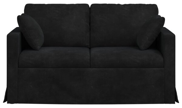 Kanapé Fekete 138 x 78 x 80 cm Bársony