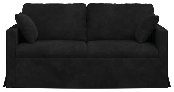 Kanapé Fekete 158 x 78 x 80 cm Bársony