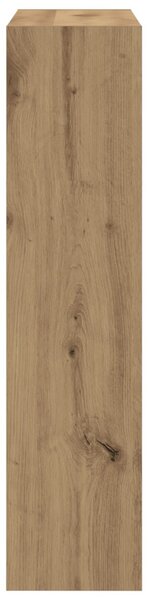 Cipőtároló Fekvő Zsúfolt Tölgy 80x21x87,5 cm