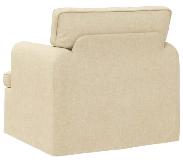 VidaXL Kanapé Krém 84 x 80 x 85 cm szövet