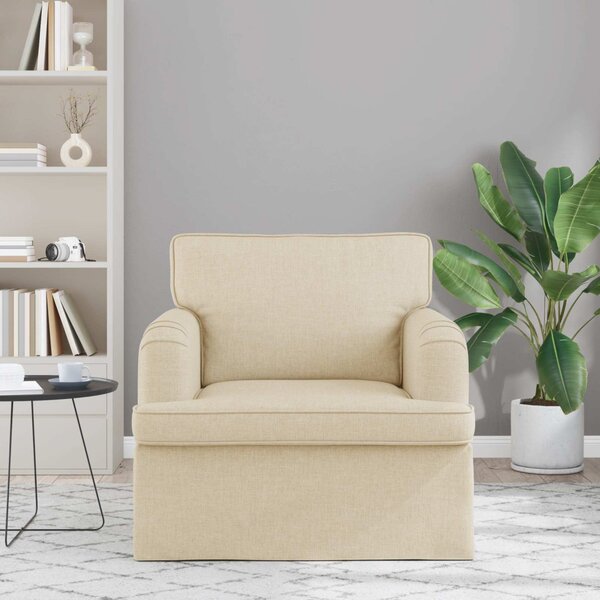 VidaXL Kanapé Krém 84 x 80 x 85 cm szövet