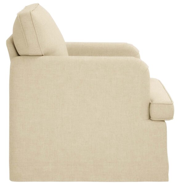 VidaXL Kanapé Krém 84 x 80 x 85 cm szövet