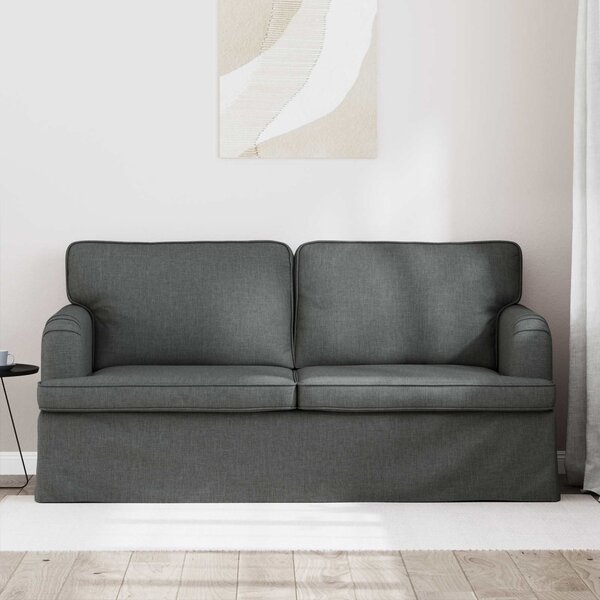 Kanapé Sötétszürke 162 x 80 x 85 cm szövet