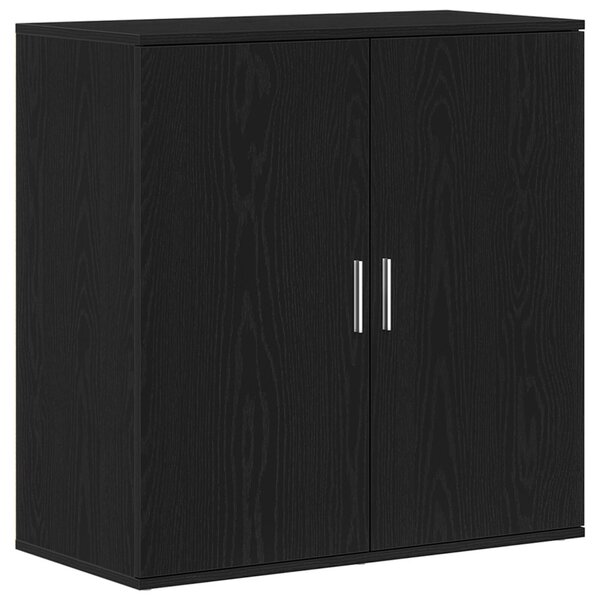 Fekete tölgy oldalbüfé 79x38x80 cm Szerelt fából