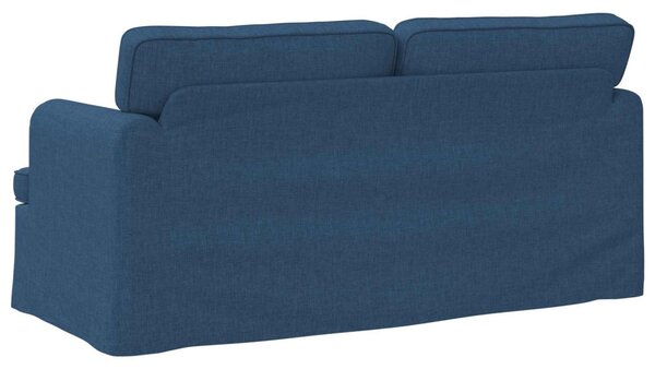 VidaXL Kanapé Kék 162 x 80 x 85 cm szövet