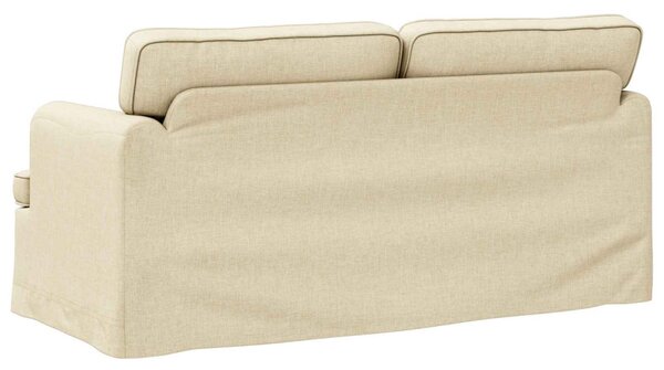 VidaXL Kanapé Krém 162 x 80 x 85 cm szövet