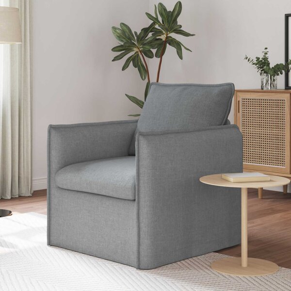 VidaXL Kanapé Világosszürke 75 x 82 x 85 cm szövet