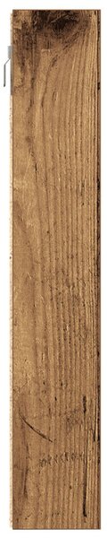 Kiállító szekrény polcokkal Öreg fa 100 x 8,5 x 50 cm Faanyag