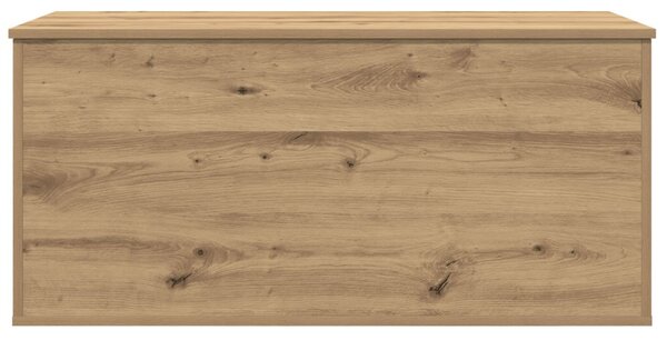 Tároló Doboz tárolóval kézműves tölgy 100 x 42 x 46 cm Faanyag