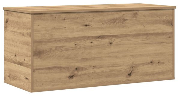 Tároló Doboz tárolóval kézműves tölgy 100 x 42 x 46 cm Faanyag