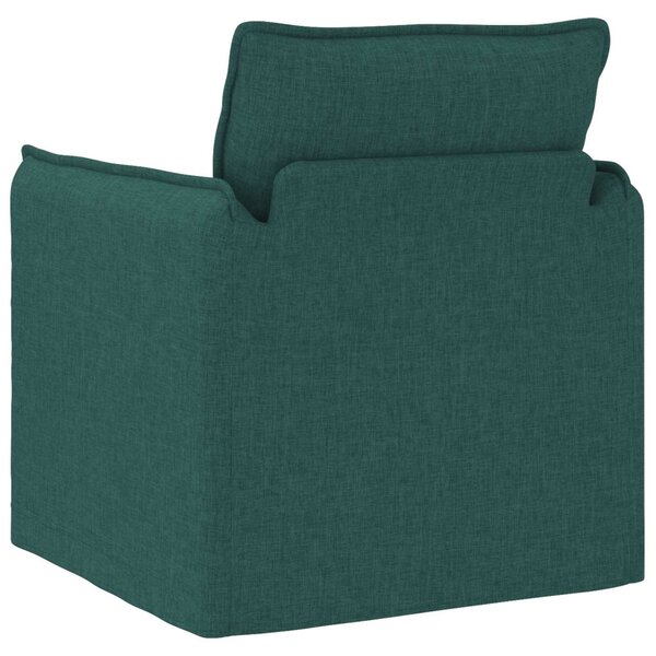 VidaXL Kanapé Sötétzöld 75 x 82 x 85 cm szövet