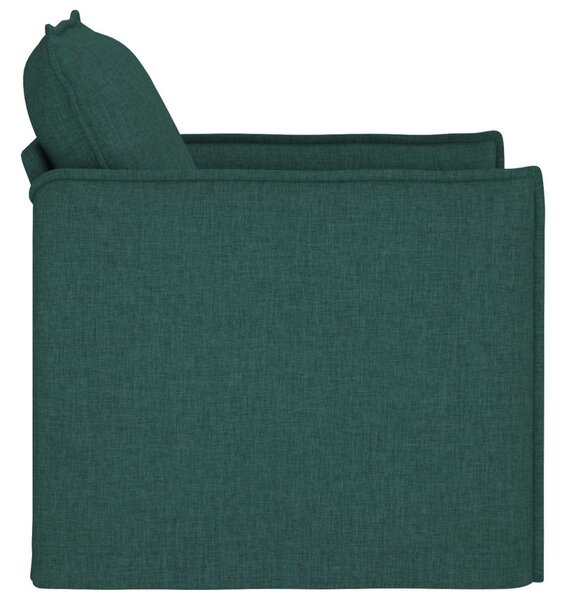 VidaXL Kanapé Sötétzöld 75 x 82 x 85 cm szövet