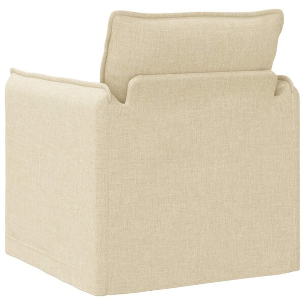 VidaXL Kanapé Krém 75 x 82 x 85 cm szövet