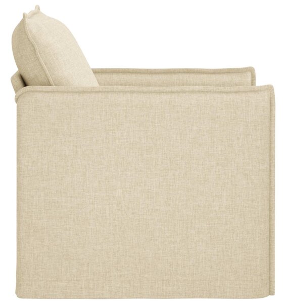 VidaXL Kanapé Krém 75 x 82 x 85 cm szövet