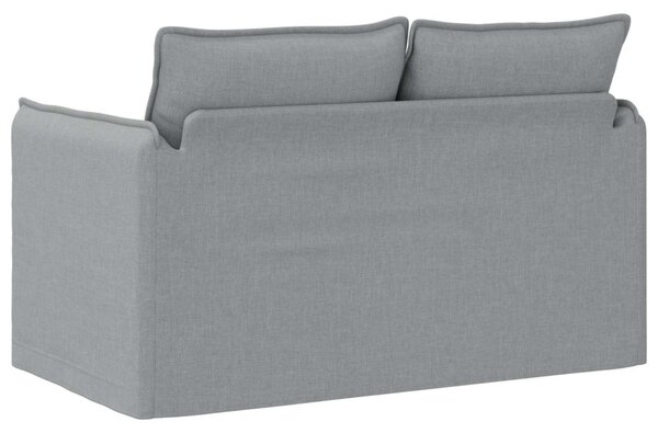 VidaXL Kanapé Világosszürke 136 x 82 x 85 cm szövet