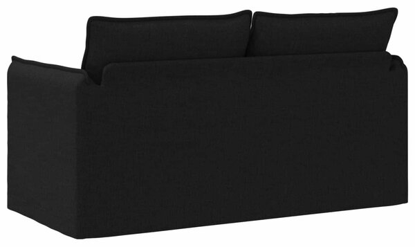VidaXL Kanapé Fekete 156 x 82 x 85 cm szövet