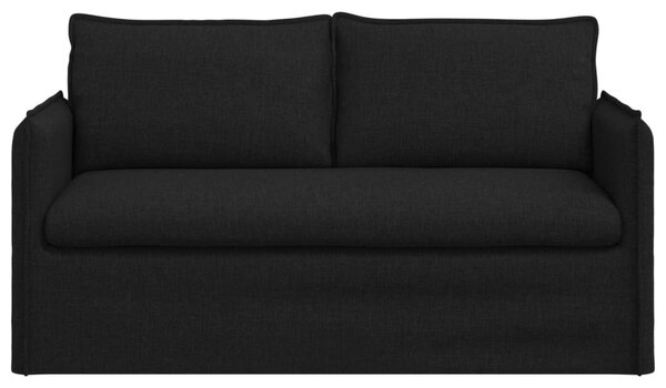 VidaXL Kanapé Fekete 156 x 82 x 85 cm szövet
