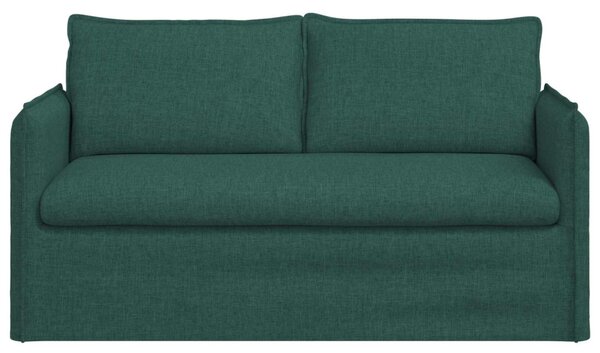 VidaXL Kanapé Sötétzöld 156 x 82 x 85 cm szövet