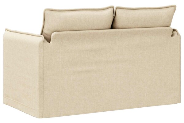 VidaXL Kanapé Krém 136 x 82 x 85 cm szövet