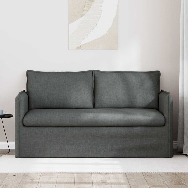 Kanapé Sötétszürke 156 x 82 x 85 cm szövet
