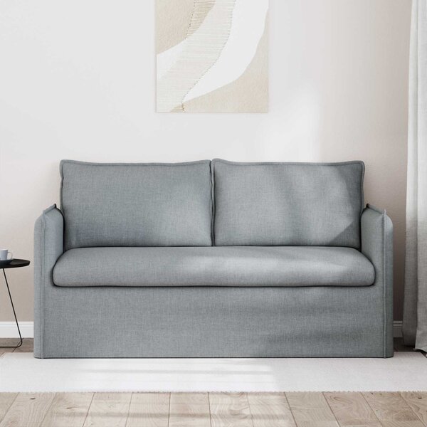 Kanapé Világosszürke 156 x 82 x 85 cm szövet
