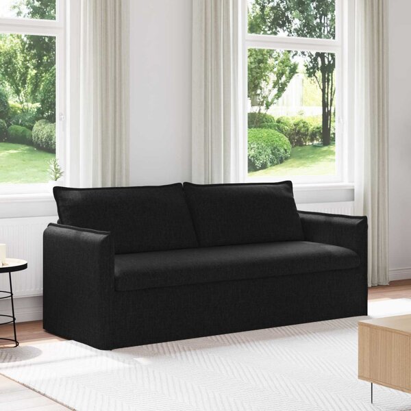 Kanapé Fekete 196 x 82 x 85 cm szövet