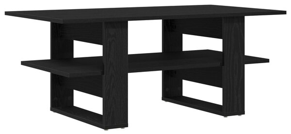 Dohányzóasztal Fekete tölgy 102 x 55 x 42 cm Faanyag