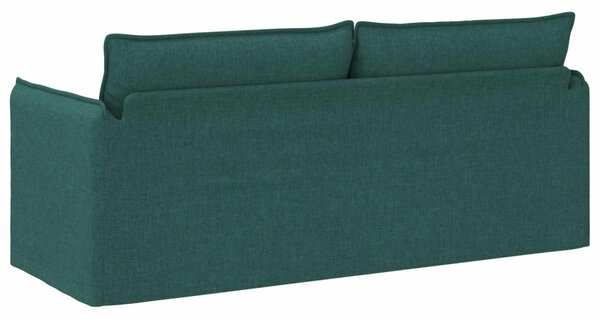 VidaXL Kanapé Sötétzöld 196 x 82 x 85 cm szövet