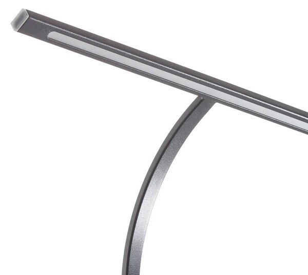 Freelight LED fali lámpa Matisse, szélesség 45 cm, fekete, dimmelhető, Fekete, Nappali / Étkező, fém, Modern