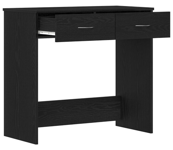 Asztal Fekete Tölgy 80x40x75 cm Mérnöki Fa