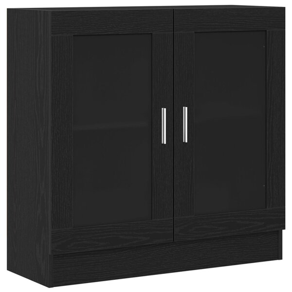 Könyvespolc Fekete tölgy 82,5 x 30,5 x 80 cm Faanyag