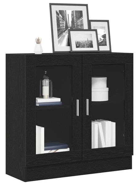 Könyvespolc Fekete tölgy 82,5 x 30,5 x 80 cm Faanyag