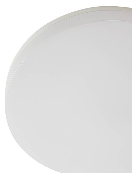 PRIOS Prios Wynion LED mennyezeti lámpa CCT DIP kapcsolóval 50cm, dimmelhető, Fehér / opál, Fürdőszoba, Műanyag, Modern