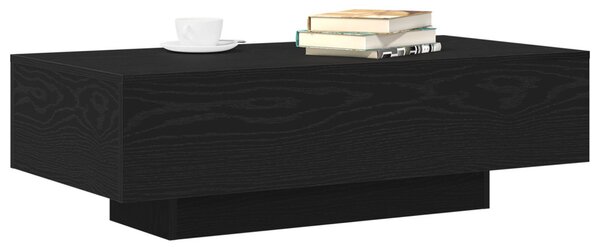 Kávézóasztal Fekete Tölgy 100x30x36,5 cm Mérnöki Fa