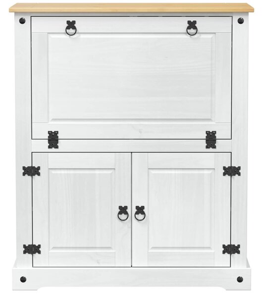 Bortároló szekrény Fehér 97 x 45 x 114 cm Tömör fenyőfa