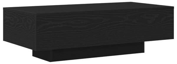 Kávézóasztal Fekete Tölgy 100x30x36,5 cm Mérnöki Fa
