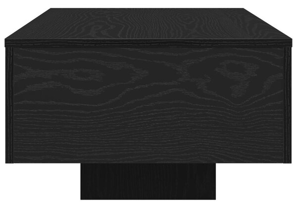 Kávézóasztal Fekete Tölgy 100x30x36,5 cm Mérnöki Fa