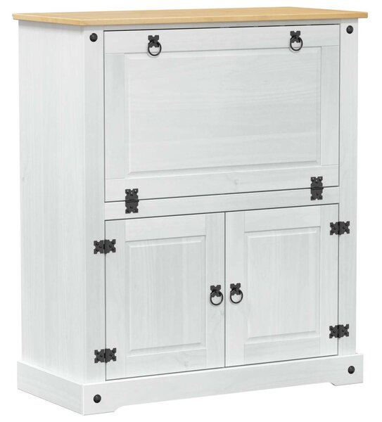 Bortároló szekrény Fehér 97 x 45 x 114 cm Tömör fenyőfa
