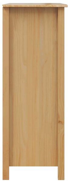 Bor szekrény HILL Méz barna 79.5 x 40 x 107.5 cm Tömör fenyőfa