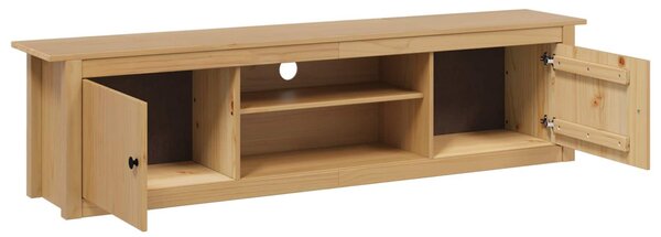 TV állvány HILL Méz barna 158 x 40 x 39.5 cm Tömör fenyő