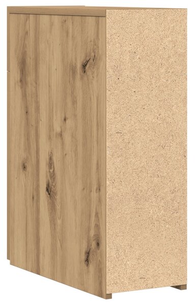 Patika Szekrény Kézműves Tölgy 20x45,5x60 cm Mérnöki Fa