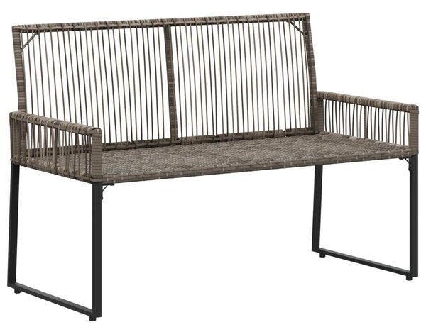 Kerti pad 2 -Seater 4 db 110 x 59 x 82 cm polirattan