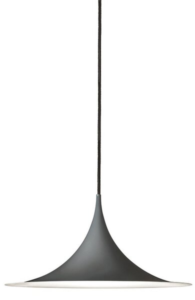 Függőlámpa GUBI, Semi, dimmable, Fekete, Nappali, Fém, Dizájn