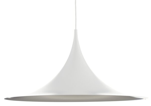 Függőlámpa GUBI, Semi, dimmable, Fehér, Nappali, Fém, Dizájn