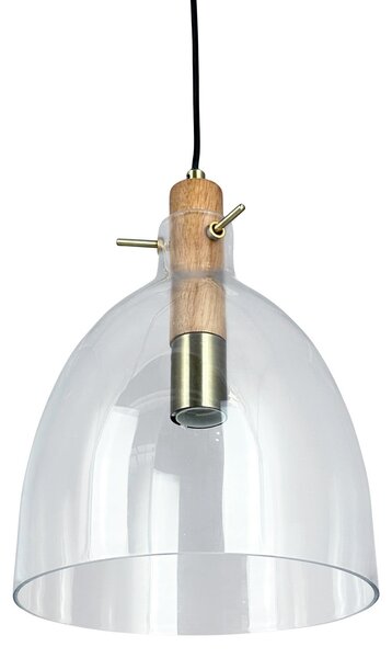 Függőlámpa Dyberg Larsen, Bistro, dimmable, Átlátszó, Nappali, Üveg, Dizájn