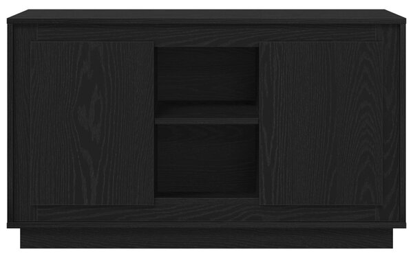 Fekete tölgy oldalszekrény 102x35x60 cm Mérnöki fa